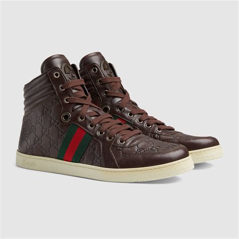 brown gucci shoes men.